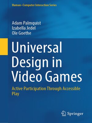 cover image of Universal Design in Video Games